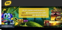 500 Euro Willkommensbonus & viel zu entdecken – im Zet Casino!