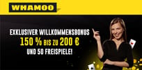 Exklusiver Willkommensbonus: 200 € Bonus + 50 FS