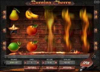 Burning cherry