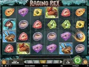 Raging Rex Slot Screenshot