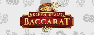 Ein Screenshot von Golden Wealth Baccarat