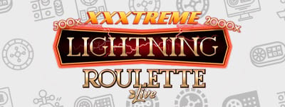 Ein Screenshot von XXXtreme Lightning Roulette