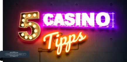 5 Casino Tipps Banner