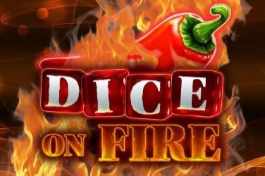 Dice on fire